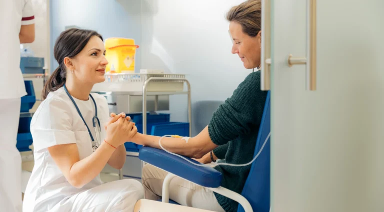 Die Preisgabe jener ambulanten Tumortherapie: Gesundheit im Alltagstrott in Verwahrung nehmen