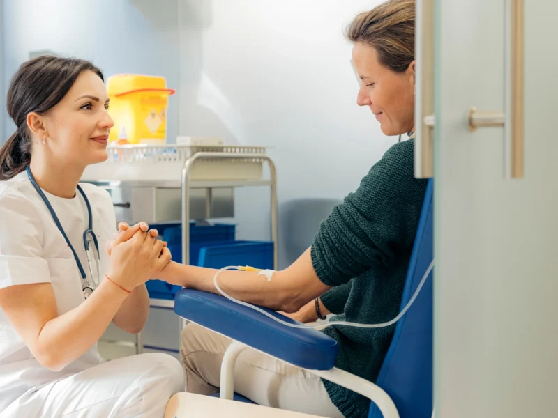 Die Preisgabe jener ambulanten Tumortherapie: Gesundheit im Alltagstrott in Verwahrung nehmen