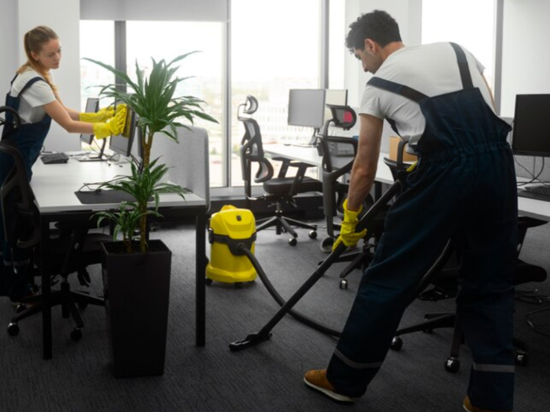 So sorgt eine Reinigungsfirma für ein sauberes und angenehmes Büro